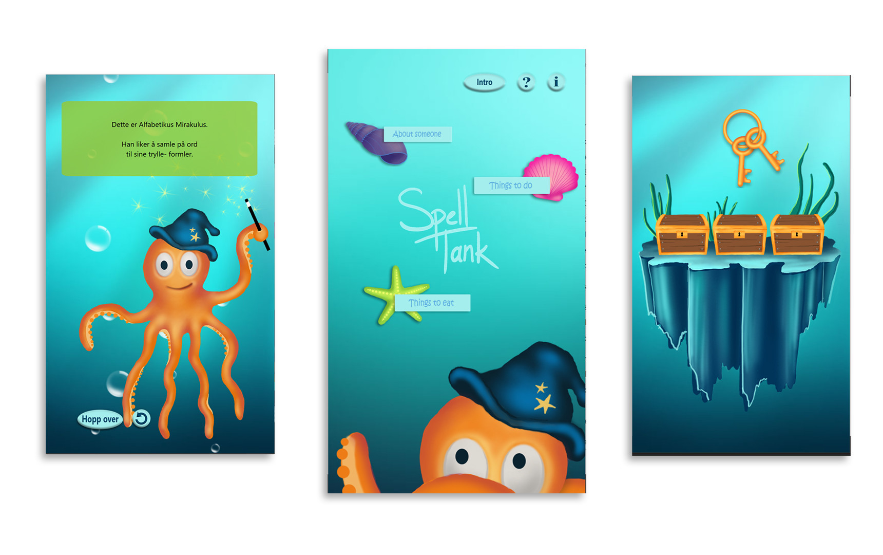 app screens